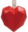 Шкатулка детская сердце "Красное", металлическая, 9,7х9 см фото книги маленькое 2