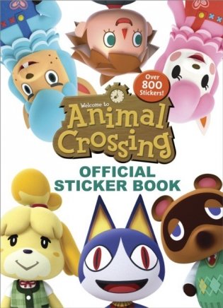 Animal Crossing Official Sticker Book (Nintendo) фото книги