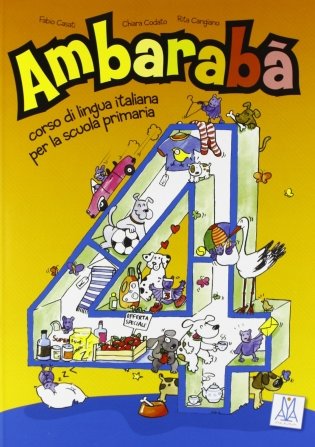 Ambaraba 4. Libro dello studente (+ Audio CD) фото книги