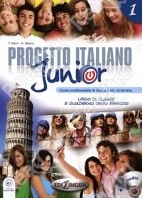 Nuovo Progetto italiano Junior 1. Libro dello Studente (+ CD) (+ Audio CD) фото книги