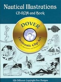 CD-ROM. Nautical Illustrations + Book фото книги
