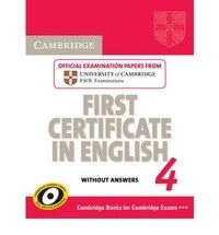 Cambridge First Certificate in English 4 for Updated Exam Student's Book without Answers фото книги
