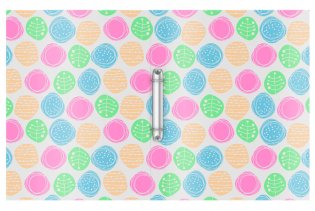 Папка на 2 кольцах "Buttons", А4, 24 мм фото книги 2