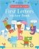 Get Ready for School First Letters Sticker Book фото книги маленькое 2