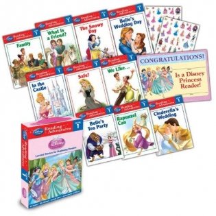 Reading Adventures. Disney Princess. Level 1. Boxed Set фото книги