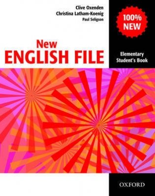 New English File Elementary Student's Book фото книги
