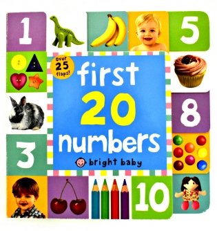 First 20 Numbers. Board book фото книги