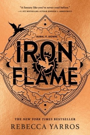 Iron flame The fiery sequel to the Fourth Wing фото книги