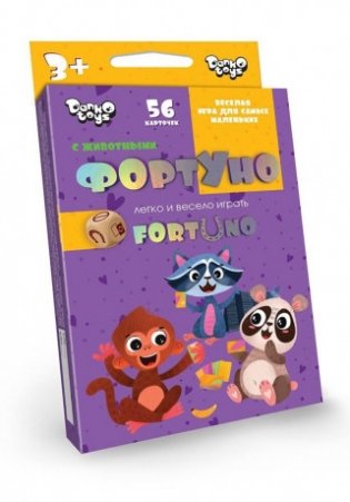 Настольная игра "ФортУно", 56 карт фото книги