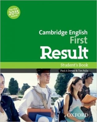 Cambridge English First Result: Student's Book фото книги