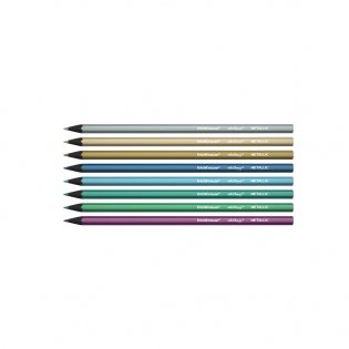 Карандаши "Metallic Creative Line", 8 цветов фото книги 3