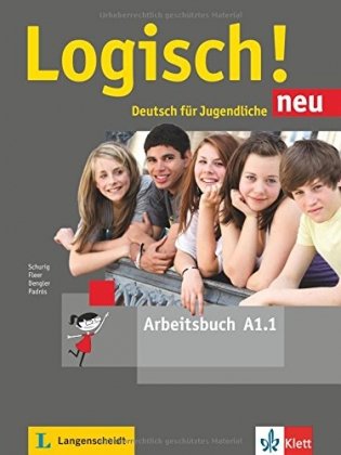 Logisch! neu A1.1. Deutsch für Jugendliche. Arbeitsbuch mit Audio-Dateien zum Download фото книги