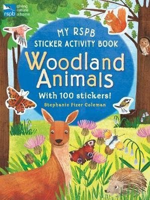 My RSPB Sticker Activity Book: Woodland Animals фото книги
