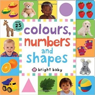 Colours, Numbers and Shapes. Board book фото книги