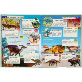 Энциклопедия "365 динозавров и их соседей" фото книги 4