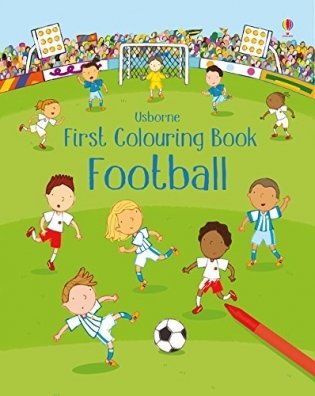 First Colouring Book. Football фото книги
