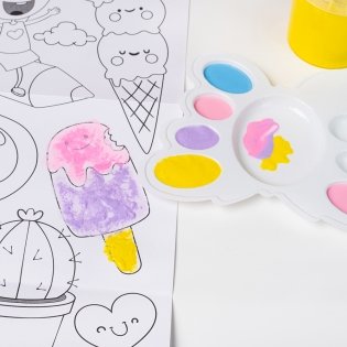 Набор для детского творчества «Рисуем пальчиками» Большой набор фото книги 9