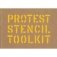 Protest stencil toolkit фото книги маленькое 2