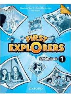 First Explorers 1: Activity Book with Online Practice Pack фото книги
