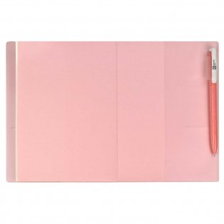 Книга для записи кулинарных рецептов, A6+, 96 листов, цвет: розовый фото книги 6
