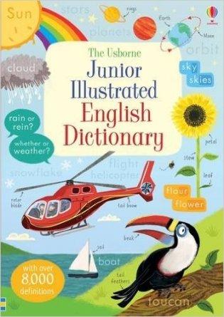 Junior Illustrated English Dictionary фото книги