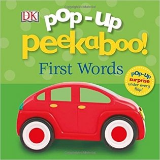 Pop Up Peekaboo! First Words. Board book фото книги