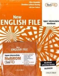 New English File, Upper-Intermediate. Workbook (+ CD-ROM) фото книги