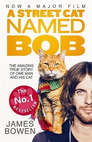 A Street Cat Named Bob. How one man and his cat found hope on the streets фото книги