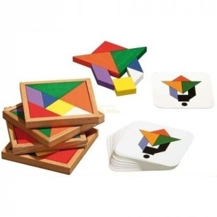 Настольная игра "Скоростной Танграм" (Speed Tangram) фото книги 2