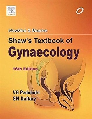 Howkins & Bourne Shaw’s Textbook of Gynaecology фото книги