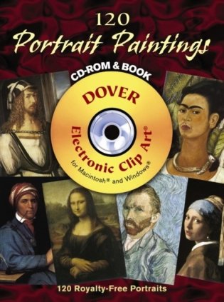 120 Portrait Paintings CD-ROM and Book фото книги
