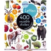 Eyelike Letters: 400 Reusable Stickers Inspired by Nature фото книги