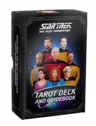 Star trek: the next generation tarot card deck and guidebook фото книги