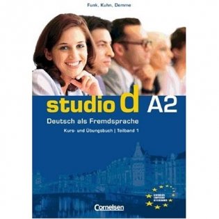 studio d A-2 Kurs- und Uebungsbuch (+ Audio CD) фото книги