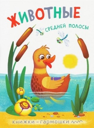 Книжки-гармошки. Животные средней полосы фото книги