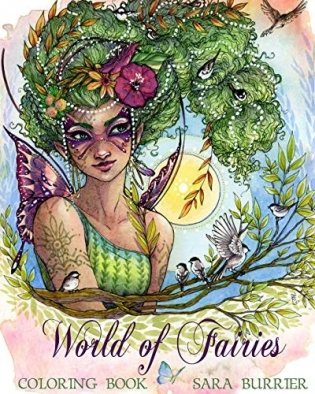 World of Fairies Coloring Book фото книги