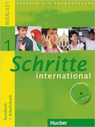 Schritte international 1 Kursbuch & Arbeitsbuch (+ Audio CD) фото книги