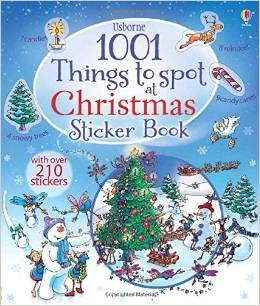 1001 Christmas Things to Spot Sticker Book фото книги