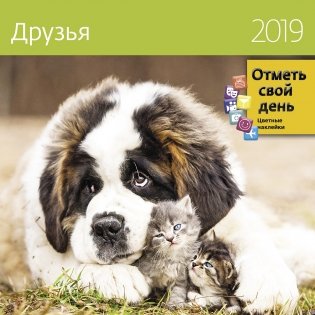 Друзья. Календарь-органайзер на 2019 год фото книги