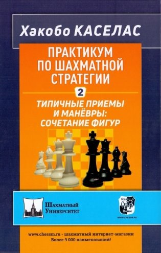 Практикум по шахматной стратегии 2. Типичные приёмы и манёвры: сочетание фигур фото книги