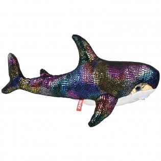 Игрушка мягконабивная "Акула", разноцветная фото книги