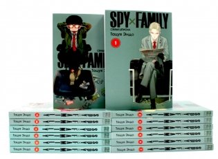 SPY x FAMILY: Семья шпиона: Т. 1-14: манга (комплект из 14-ти книг) фото книги