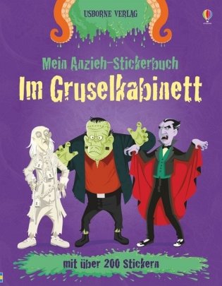 Mein Anzieh-Stickerbuch: Im Gruselkabinett фото книги