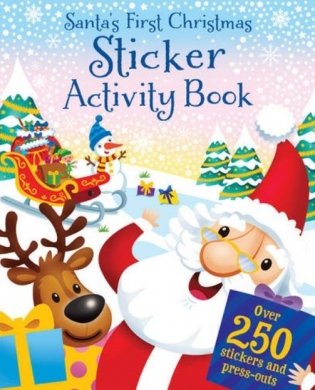 Santa's First Christmas: Sticker Activity Book фото книги