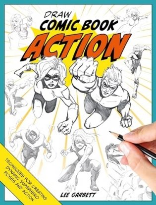 Draw comic book action фото книги