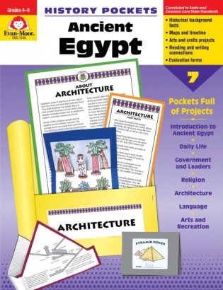 History Pockets: Ancient Egypt, Grades 4-6+ - Teacher Reproducibles фото книги