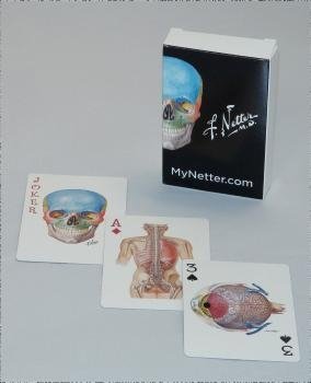 Netter Playing Cards: Netter's Anatomy Art Card Deck (Single Pack) фото книги