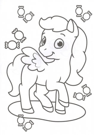 Раскраска. Крошки Пони фото книги 3