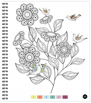 Brain Games - Color by Number: Stress-Free ColoringЦ фото книги 4