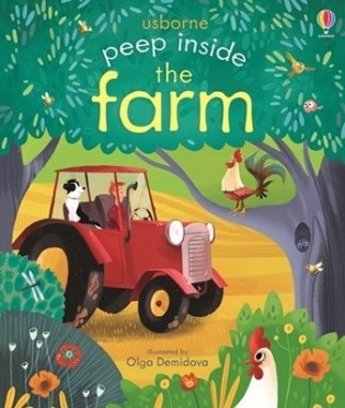 Peep Inside the Farm. Board book фото книги